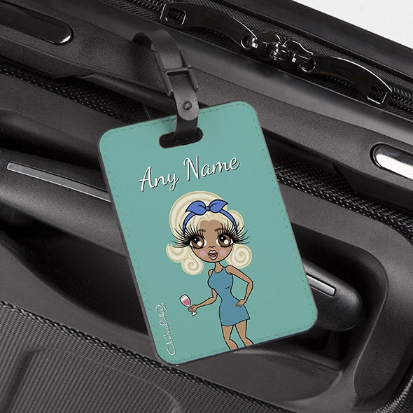 ClaireaBella Turquoise Luggage Tag - Image 2