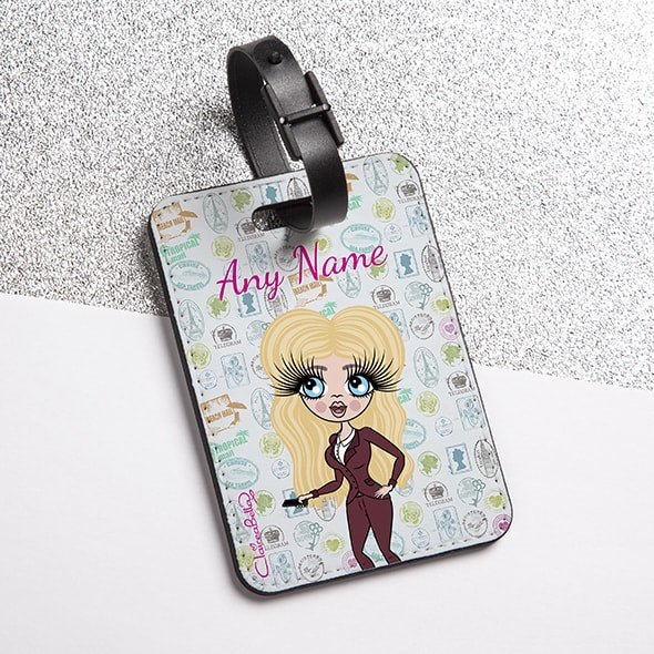 ClaireaBella Travel Stamp Luggage Tag - Image 1