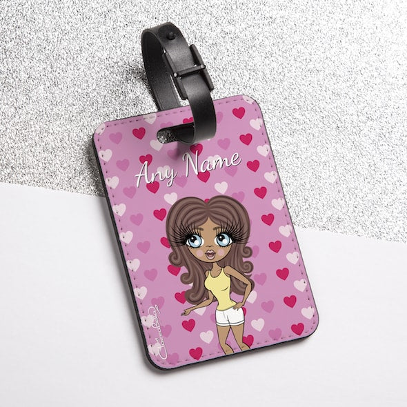 ClaireaBella Hearts Luggage Tag - Image 1
