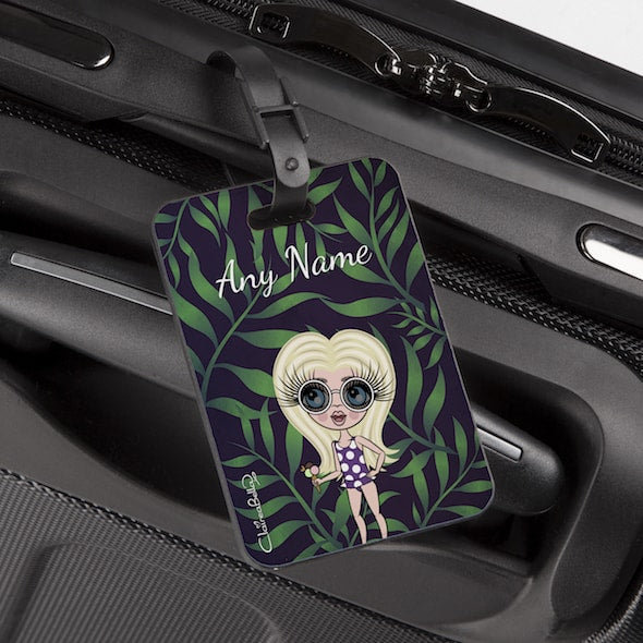 ClaireaBella Girls Tropical Luggage Tag - Image 1