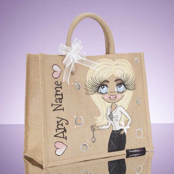 ClaireaBella Police Jute Bag - Large - Image 3