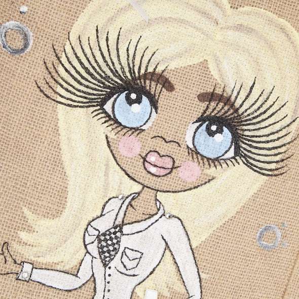 ClaireaBella Police Jute Bag - Large - Image 4