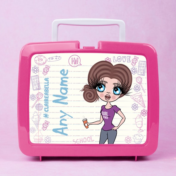 ClaireaBella Notebook Print Lunch Box - Image 4