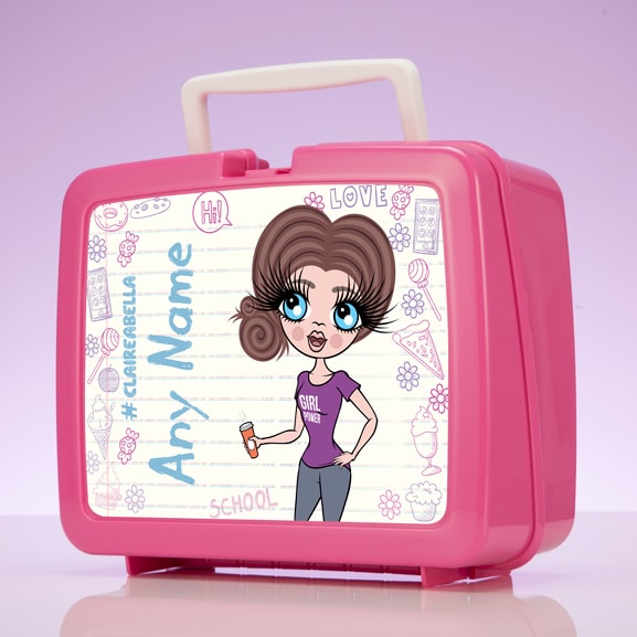 ClaireaBella Notebook Print Lunch Box - Image 3