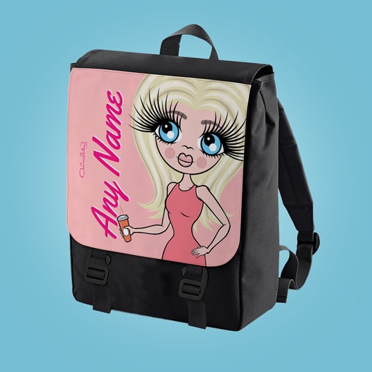 ClaireaBella Close Up Large Backpack - Image 1