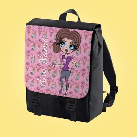 ClaireaBella Ice Cream Large Backpack - Image 1