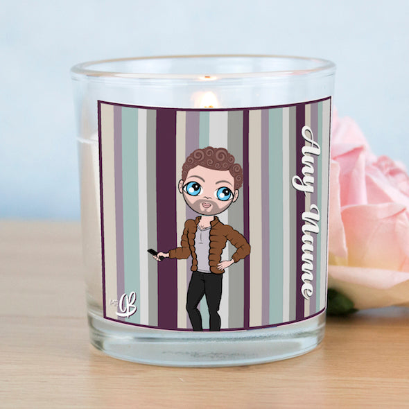 MrCB Scented Candle - Coloured Stripe - Image 1