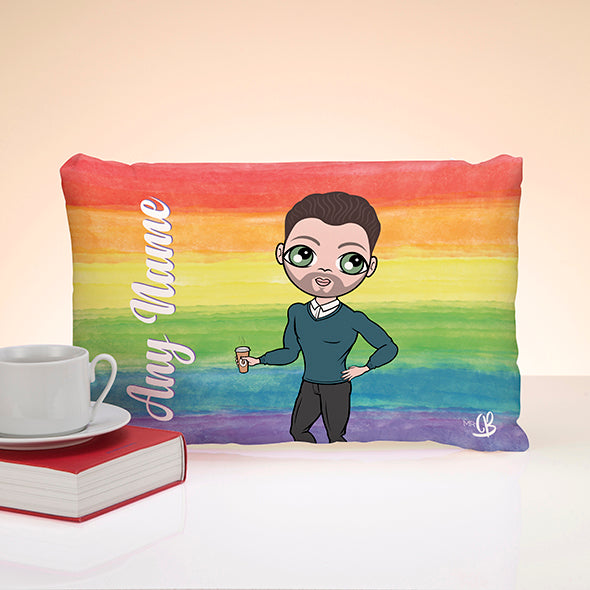 MrCB Rainbow Placement Cushion - Image 1