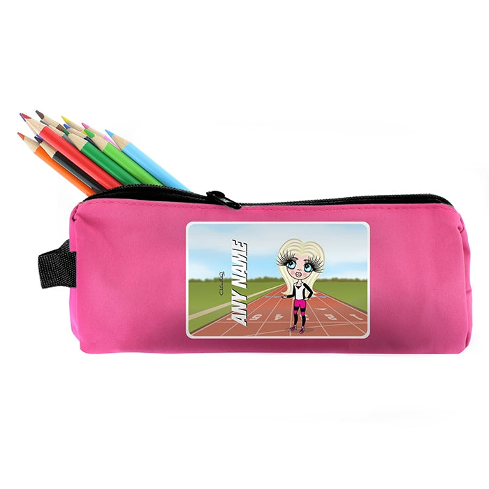ClaireaBella Girls Running Track Pencil Case - Image 5