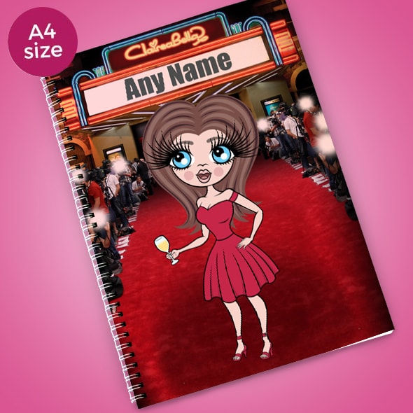 ClaireaBella Red Carpet A4 Notebook - Image 1