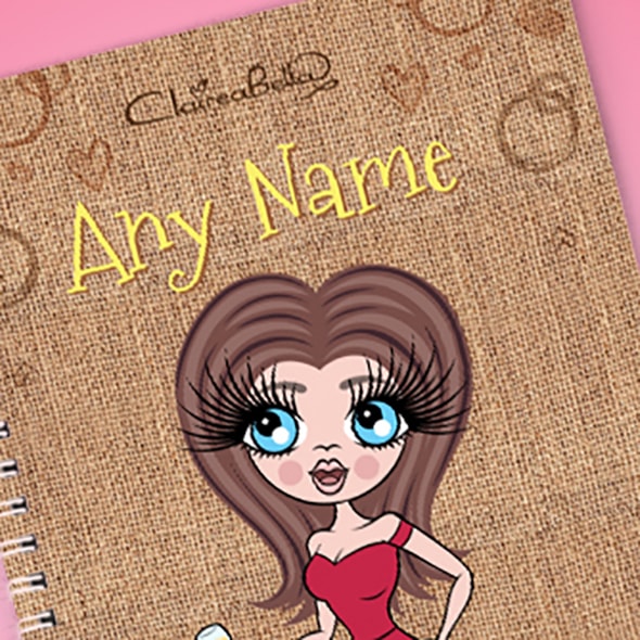 ClaireaBella Jute Bag A5 Notebook - Image 2
