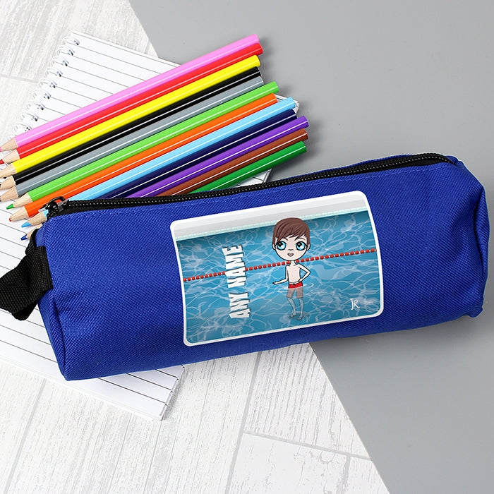 Jnr Boys Swimming Pencil Case - Image 3