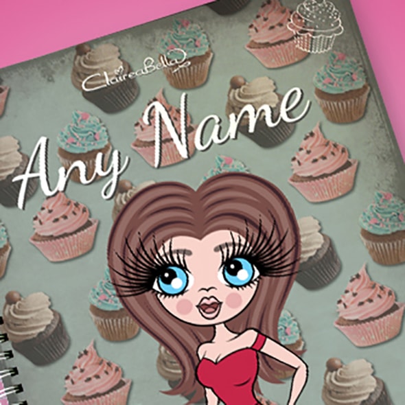 ClaireaBella Cupcake A4 Notebook - Image 2