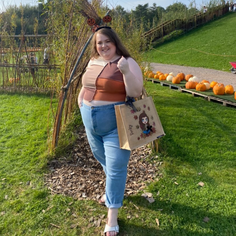 ClaireaBella Autumn Large Jute Bag
