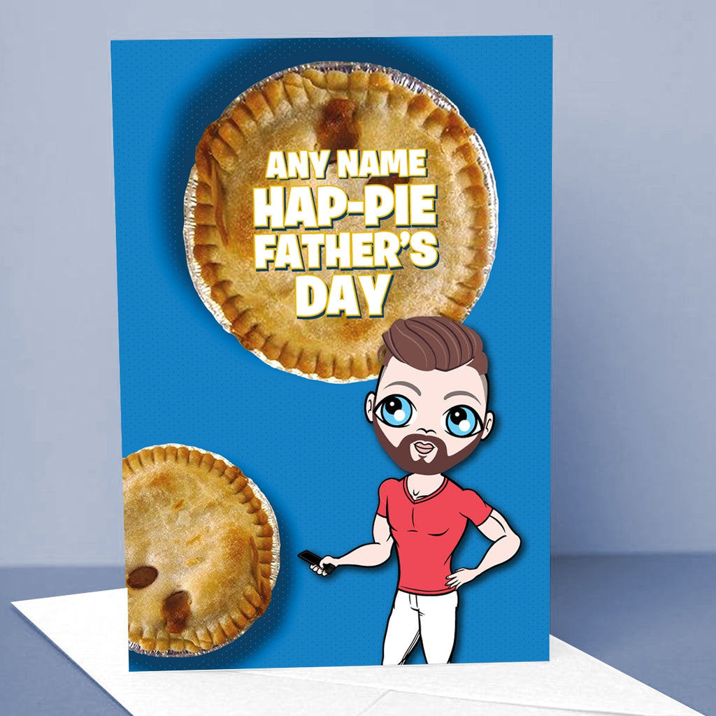 MrCB Hap-Pie Fathers Day Greetings Card - Image 1