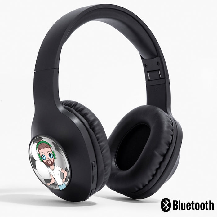 MrCB Football Personalised Wireless Headphones - Image 1