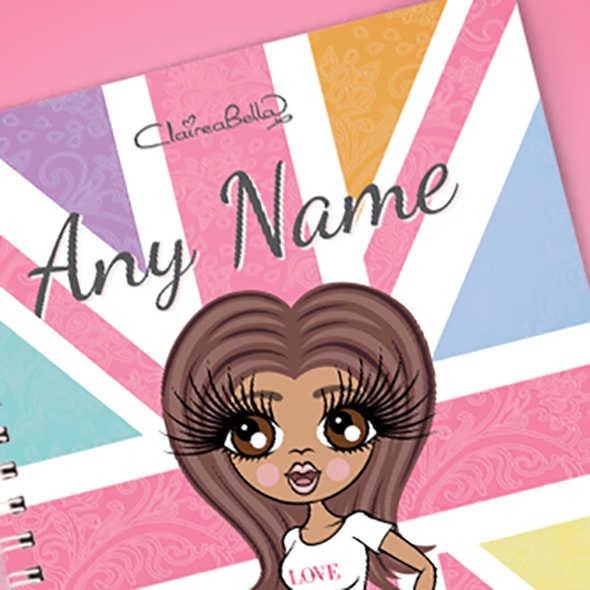 ClaireaBella Union Jack A5 Softback Notebook - Image 2