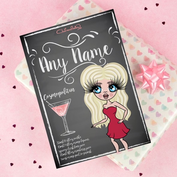 ClaireaBella Happy Birthday Card - Cocktail - Image 1