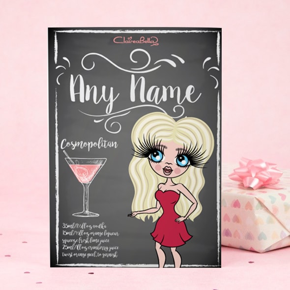 ClaireaBella Happy Birthday Card - Cocktail - Image 2