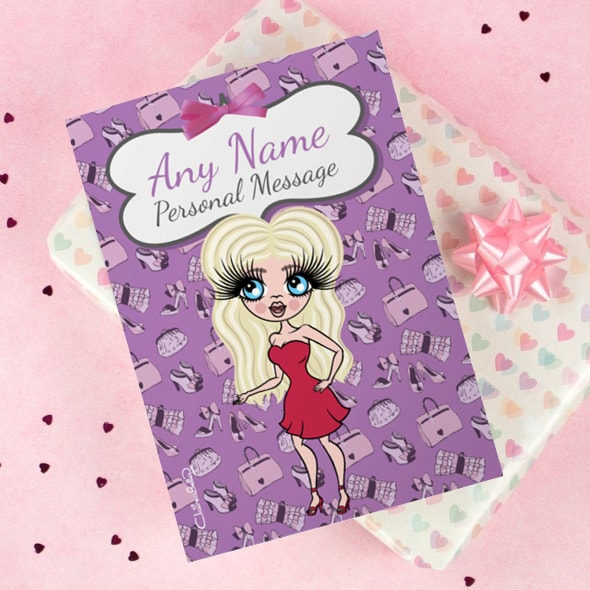 ClaireaBella Greetings Card - Fashionista - Image 1