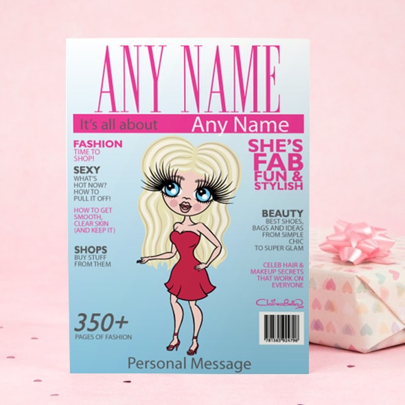 ClaireaBella Greetings Card - Cover Girl - Image 2