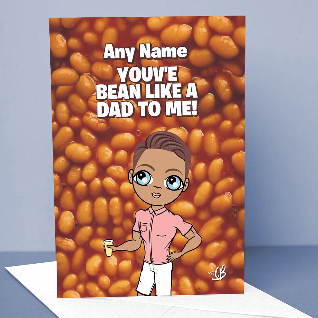 MrCB Bean Like A Dad Greetings Card - Image 1