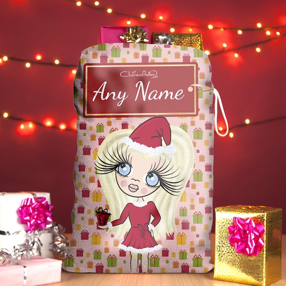 ClaireaBella Girls Presents Christmas Sack - Image 1