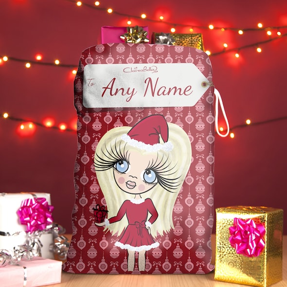 ClaireaBella Girls Bauble Christmas Sack - Image 1