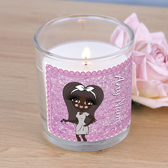 ClaireaBella Pink Glitter Scented Candle - Image 2