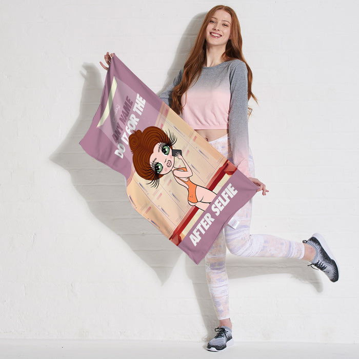 ClaireaBella After Selfie Gym Towel