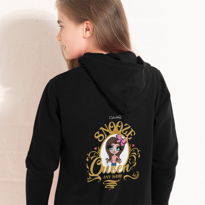 ClaireaBella Girls Snooze Queen Onesie