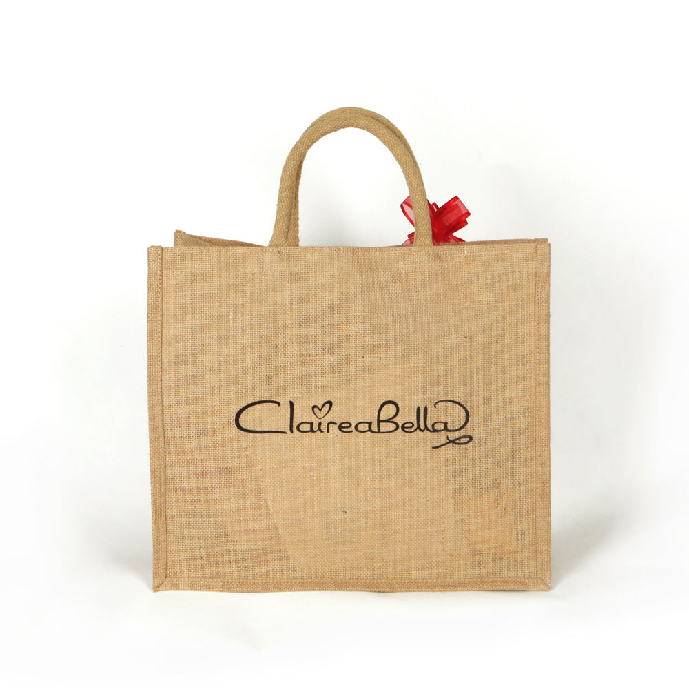 ClaireaBella Large WonderMum Jute Bag