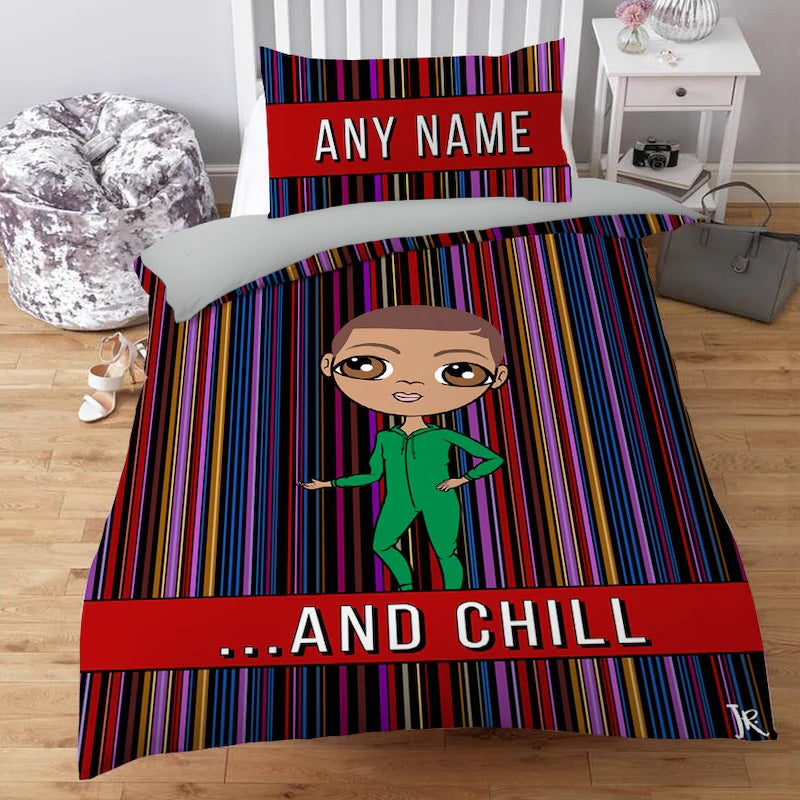 Jnr Boys Personalised ...And Chill Bedding