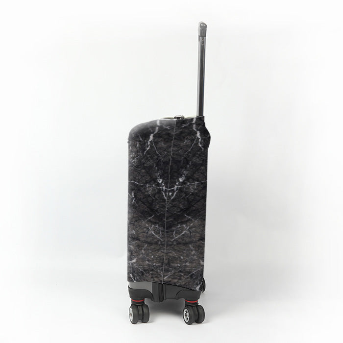 ClaireaBella Dark Marble Effect Suitcase Cover