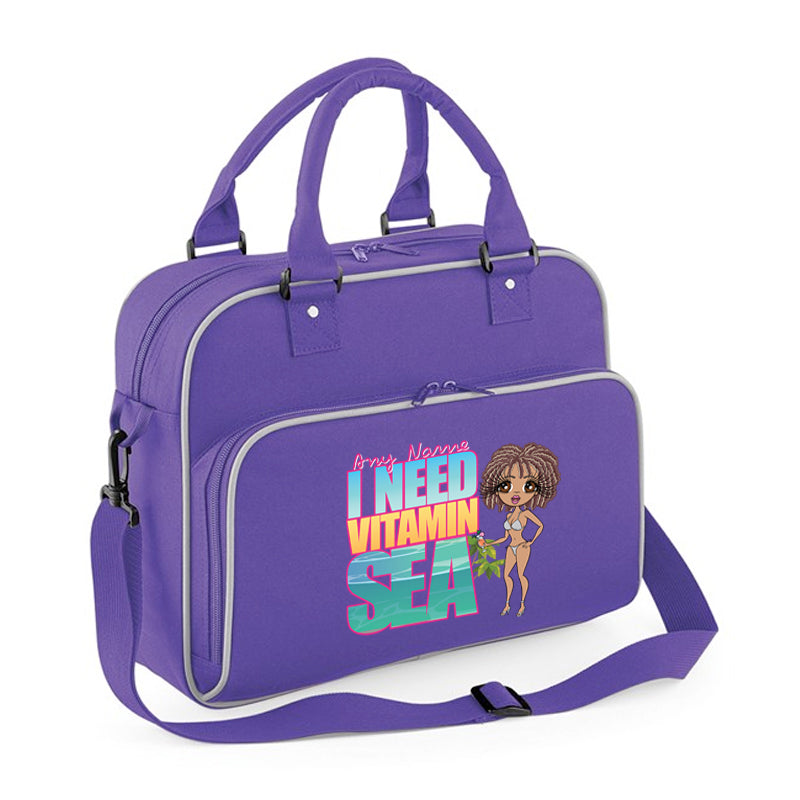 ClaireaBella I Need Vitamin Sea Travel Bag