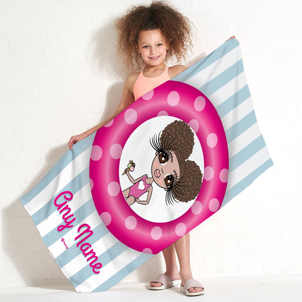 ClaireaBella Girls Pool Party Beach Towel