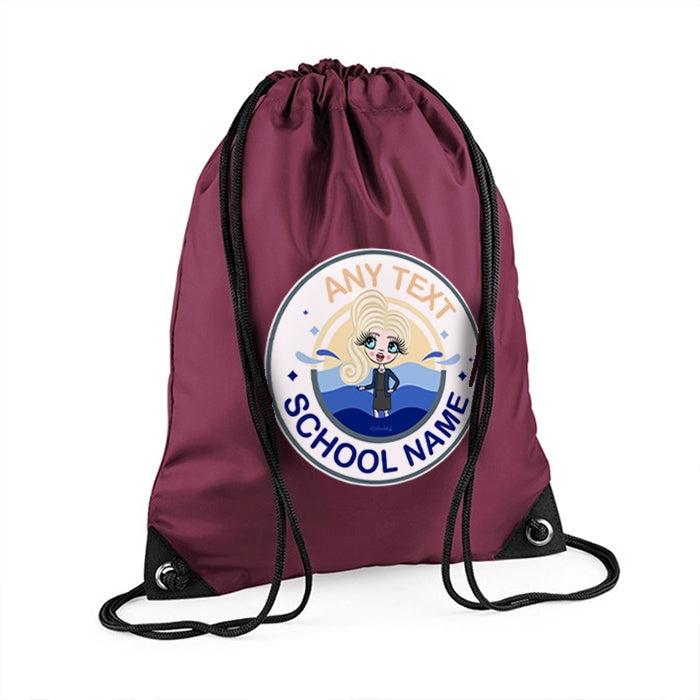 ClaireaBella Girls Sunset Emblem Kit Bag - Image 2