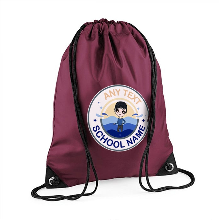 Jnr Boys Sunset Emblem Kit Bag - Image 2