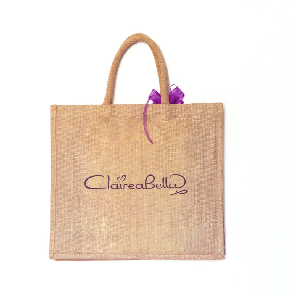 ClaireaBella Large Nan Jute Bag - Image 4