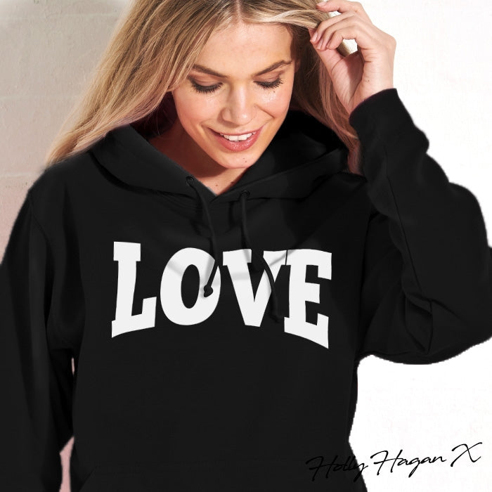 Holly Hagan X Love Hoodie - Image 4