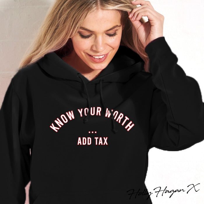 Holly Hagan X Know Your Worth Hoodie - Image 1
