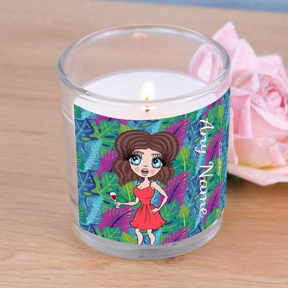 ClaireaBella Neon Leaf Scented Candle - Image 5
