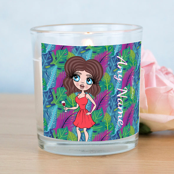 ClaireaBella Neon Leaf Scented Candle - Image 6
