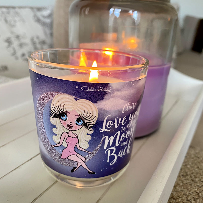 ClaireaBella Love You To The Moon Scented Candle
