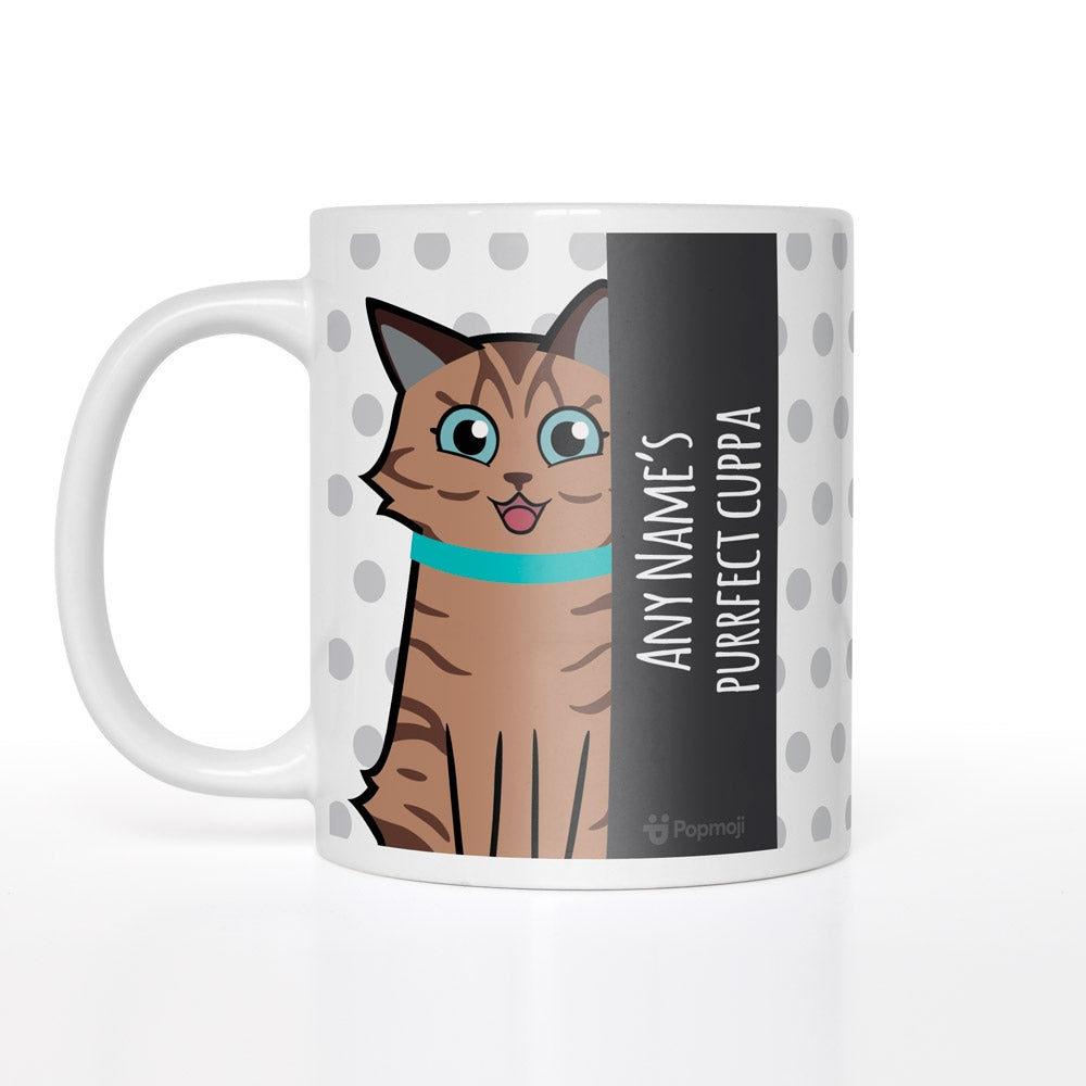Personalised Cat Purrfect Cuppa Mug - Image 1