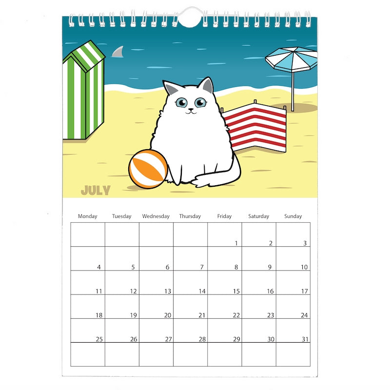 Personalised Cat Wall Calendar - Image 9