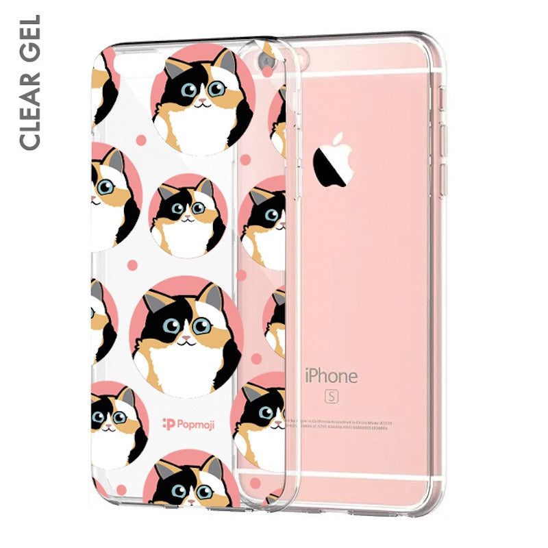 Personalised Cat Emoji Clear Soft Gel Phone Case - Image 5