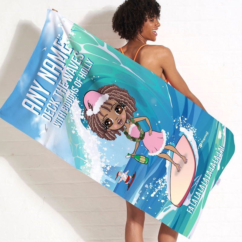 ClaireaBella Deck The Waves Beach Towel - Image 1