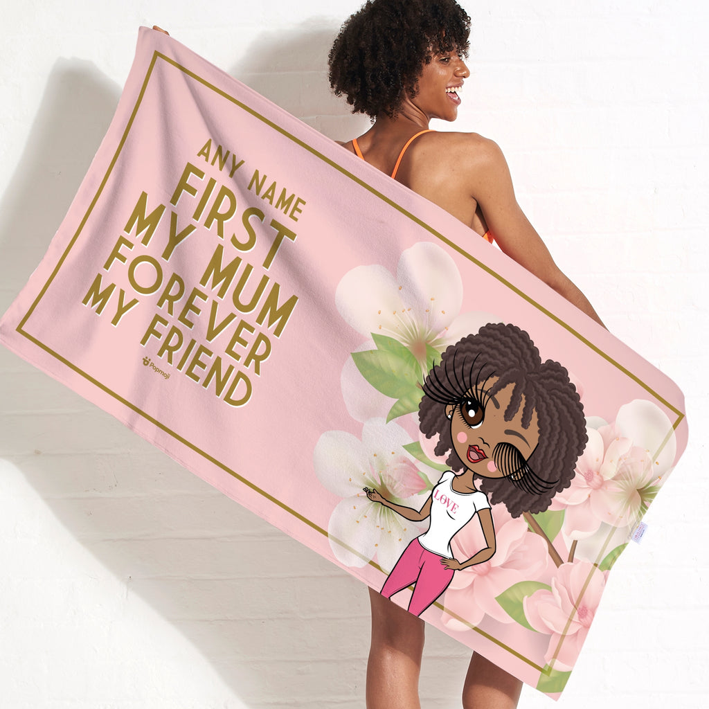 ClaireaBella First My Mum Beach Towel - Image 1