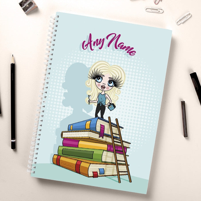 ClaireaBella Girls Tower of Books Notebook - Image 2